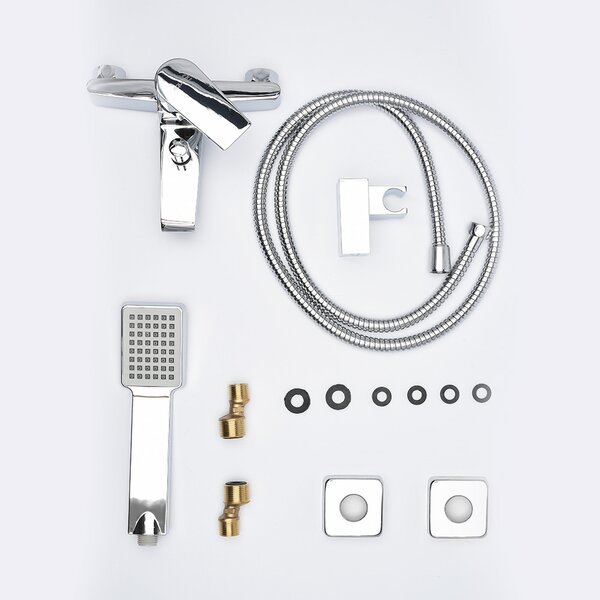 AQUAme AQM P6112 AQUAme Prato Смеситель для ванны, хром, однорычажный.