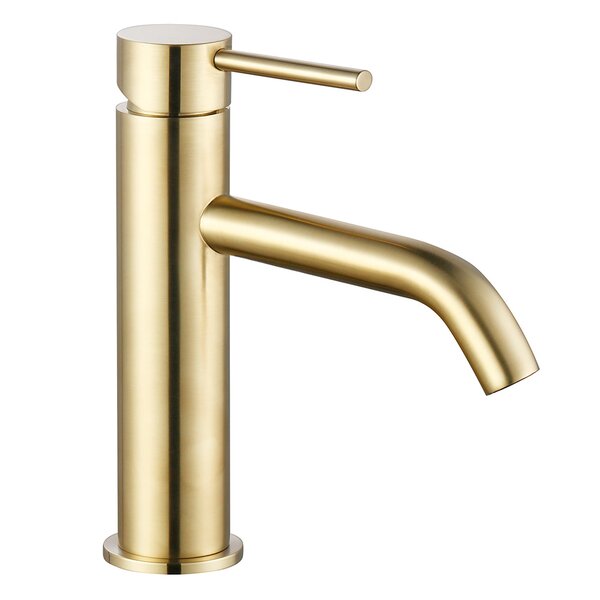 AQUAme AQM 6210BG Siena Смеситель для раковины однорычажный 82мм, Brushed gold