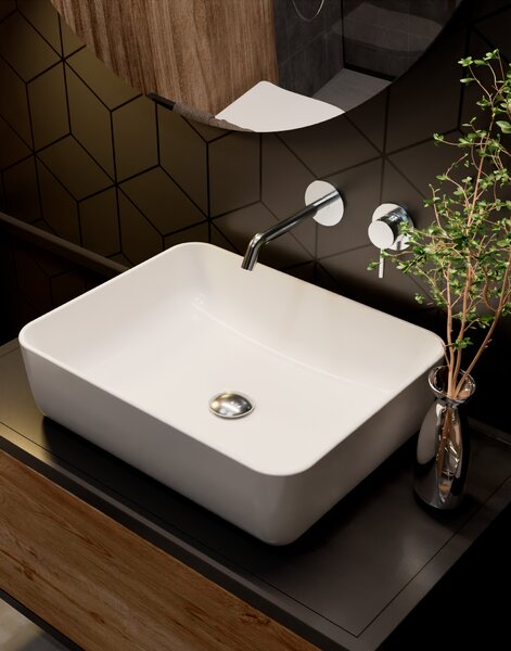 AQUAme AQM 6215CR Siena Смеситель для раковины настенный на 2 отв. 180мм, внутр. монт часть в компл., Хром