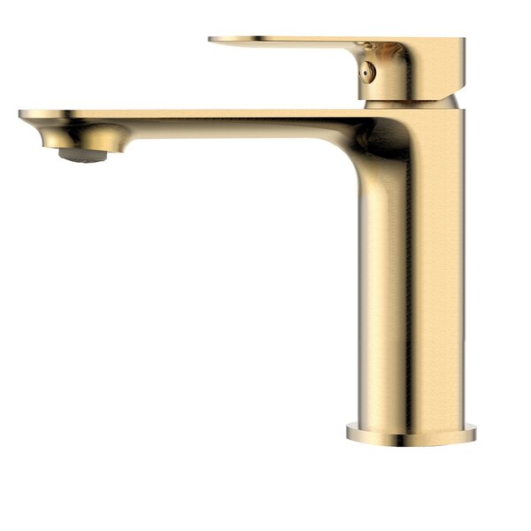 AQUAme AQM6310BG Monza Смеситель для раковины однорычажный, Brushed gold