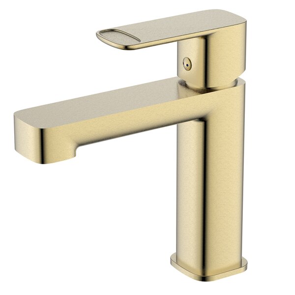 AQUAme AQM6610BG Parma Смеситель для раковины однорычажный, Brushed gold
