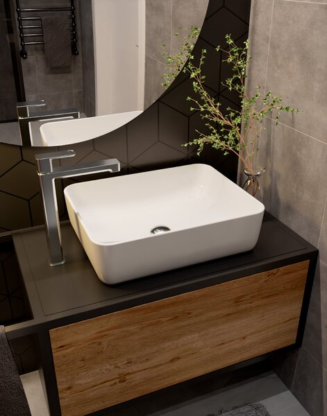 AQUAme AQM6614CR Parma Смеситель для раковины однорычажный, Хром