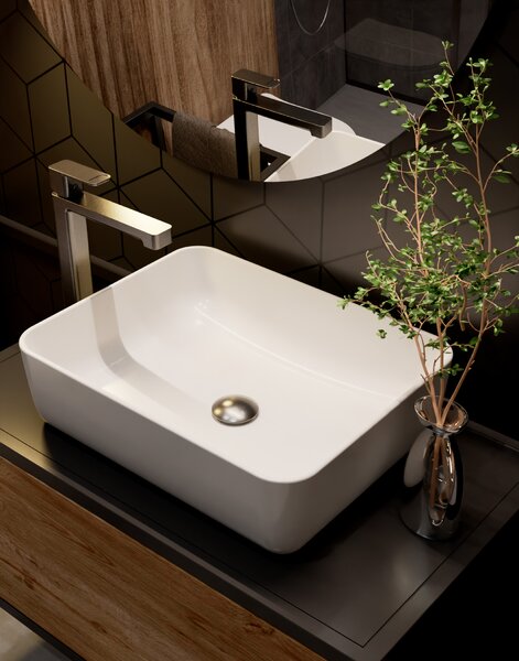 AQUAme AQM6614GM Parma Смеситель для раковины однорычажный, графит