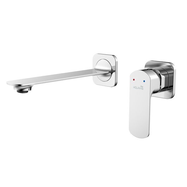 AQUAme AQM6315CR Monza Смеситель для раковины настенный на 2 отв., внутр монтаж в компл., Хром