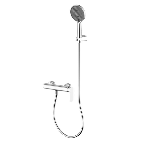 AQUAme AQM6313CR Monza Смеситель для душа однорычажный, с душевым набором, 3 режима, Хром