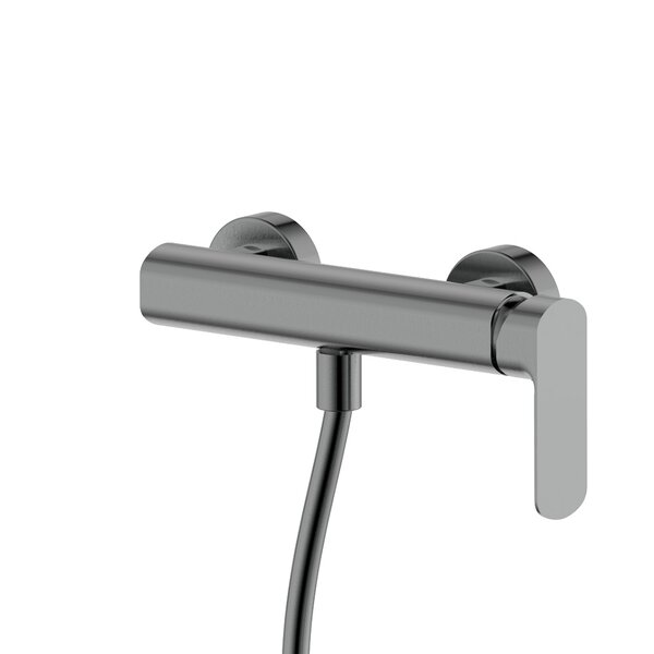 AQUAme AQM6313GM Monza Смеситель для душа однорычажный, с душевым набором, 3 режима, графит