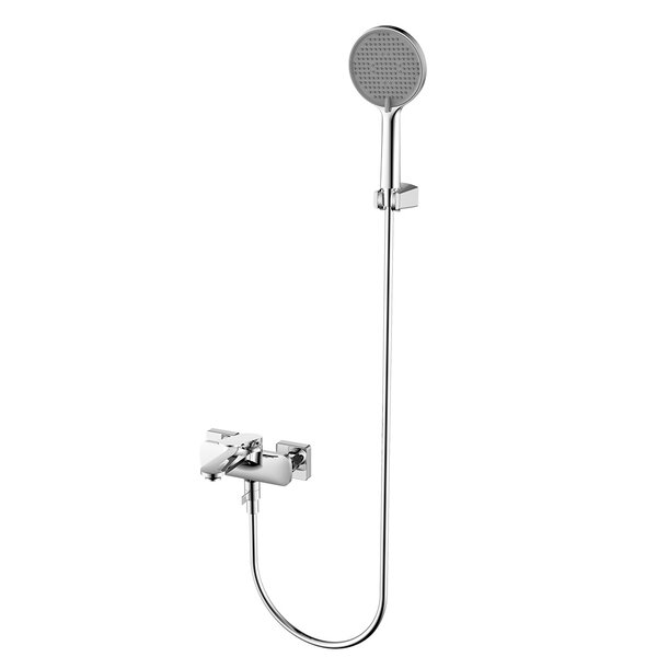 AQUAme AQM6712CR Imola Смеситель для ванны, с душевым набором, Хром