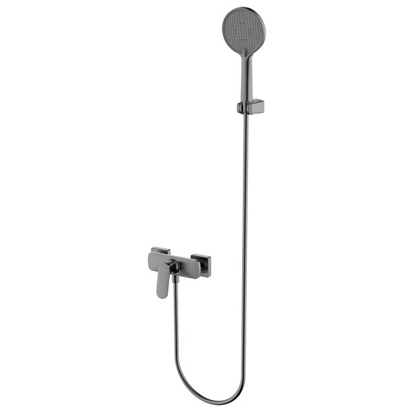 AQUAme AQM6713GM Imola Смеситель для душа, с душевым набором, графит
