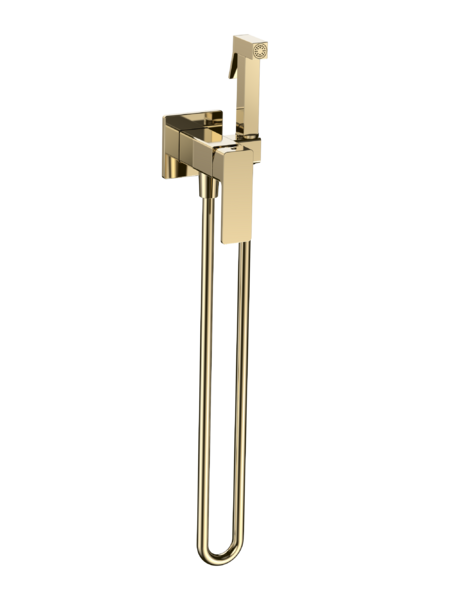 Комплект гигиенического душа AQUAme Savona AQM6817GG, золото