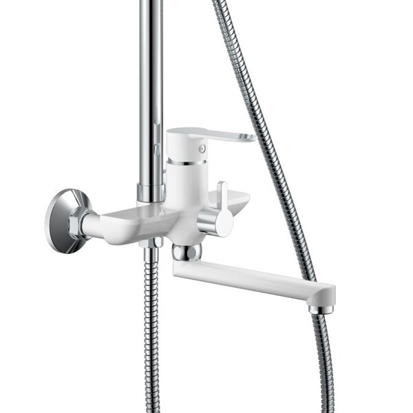 Душевая система Haiba HB24557-8, белый