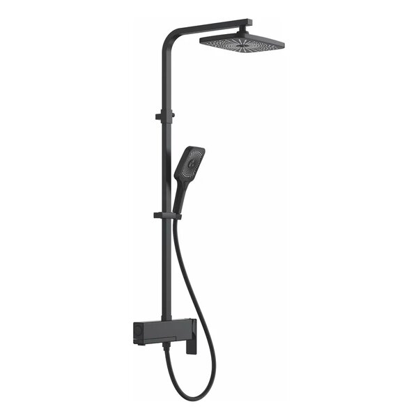 Душевая система Rose R1036H, черный