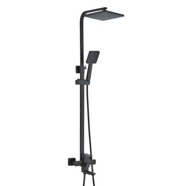 Душевая система WesnaArt KUBUS KUB13-314Black, черный