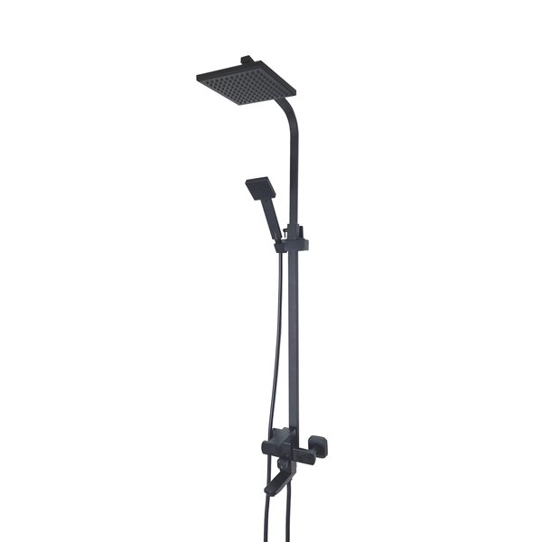 Душевая система Maretti Project Black PB21RYN56, черный