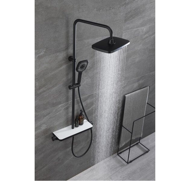 Душевая система Savol SK-H3445H, черный