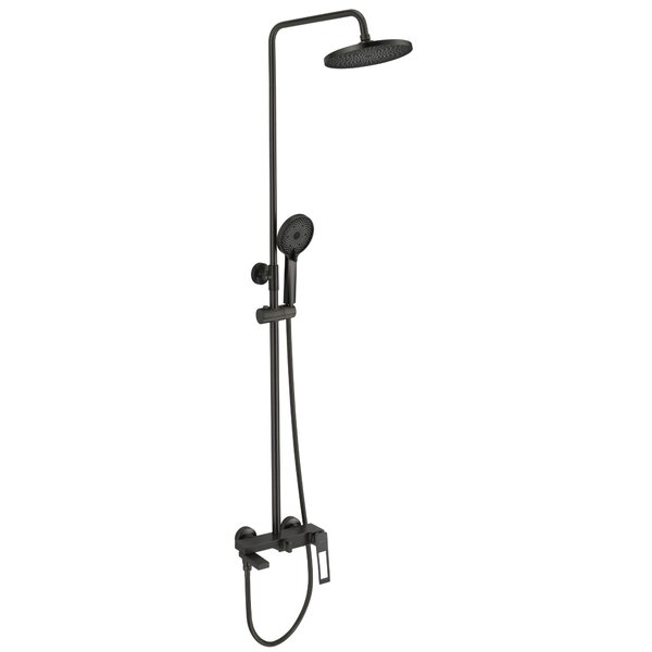 Душевая система Savol S-009045H, черный