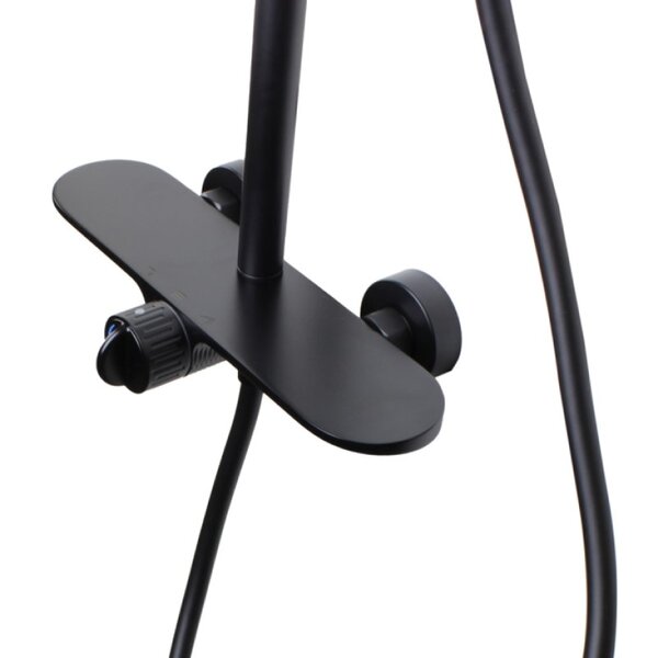 Душевая система Bronze de Luxe ICON 80112CB, черный