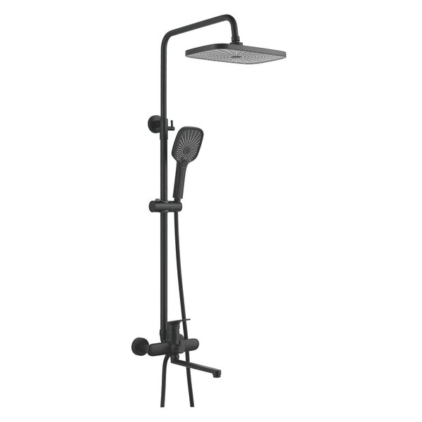 Душевая система Raffine F3685H, черный
