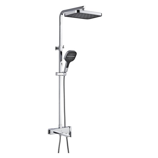 Душевая система Rose R1056, хром