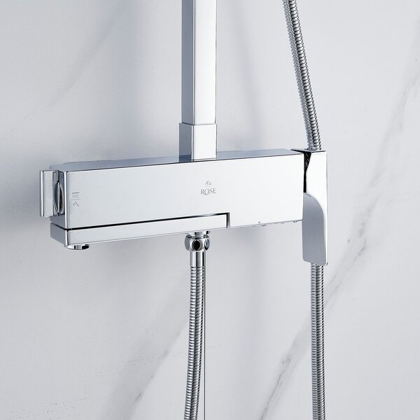 Душевая система Rose R1056, хром