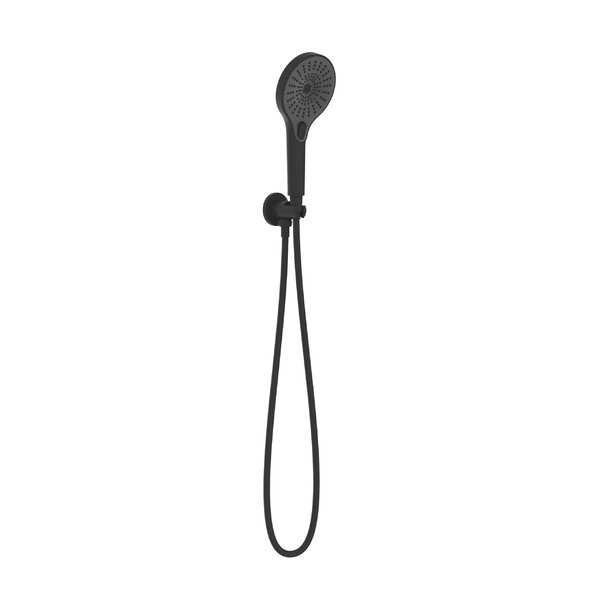Душевой комплект Vincea Inspire VSFW-3I22MT5MB встраиваемый, термостат, двухрежимный, черный