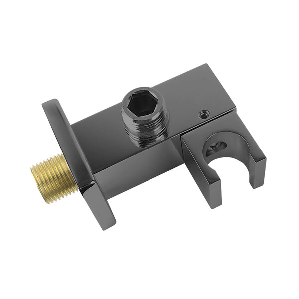 Душевой комплект Vincea VSFW-321MT1GM встраиваемый, термостат, двухрежимный, вороненая сталь