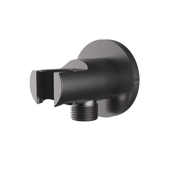 Душевой комплект Vincea Inspire VSFW-3I22MT2GM встраиваемый, термостат, двухрежимный, вороненая сталь