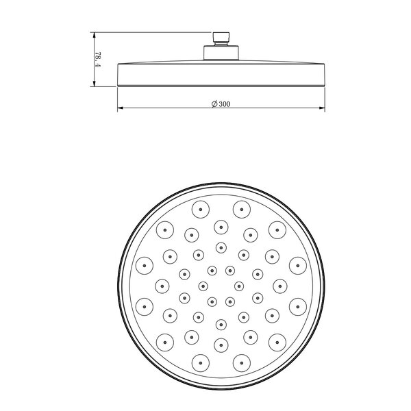Душевой комплект Vincea VSFW-432TI2GM встраиваемый, вороненая сталь