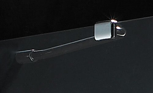 Душевая дверь CEZARES ELENA-W-B-22-240-C-Cr стекло прозрачное, регулировка 231,4-235,4 см