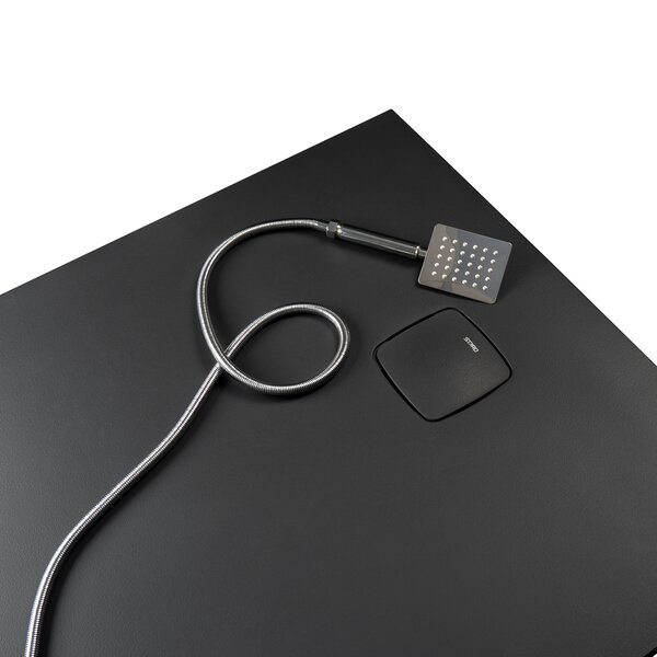 Душевой поддон STAROHOME COSMO 160х80х3 сm Black Matt