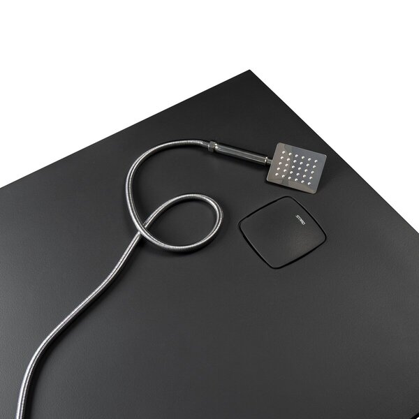 Душевой поддон STAROHOME COSMO 180х90х3 сm Black Matt