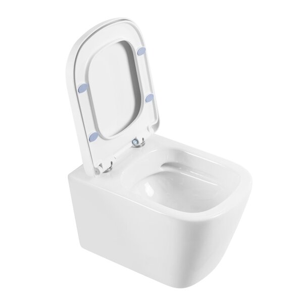 Унитаз подвесной безободковый BelBagno ALBANO BB120CHR/BB120SC
