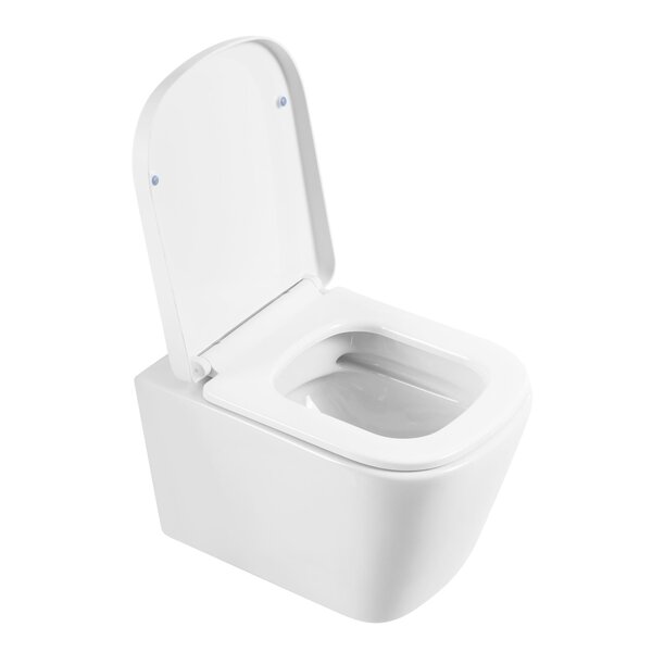 Унитаз подвесной безободковый BelBagno ALBANO BB120CHR/BB120SC