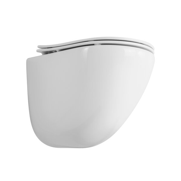 Унитаз подвесной безободковый BelBagno AMANDA BB051CHR/BB051SC