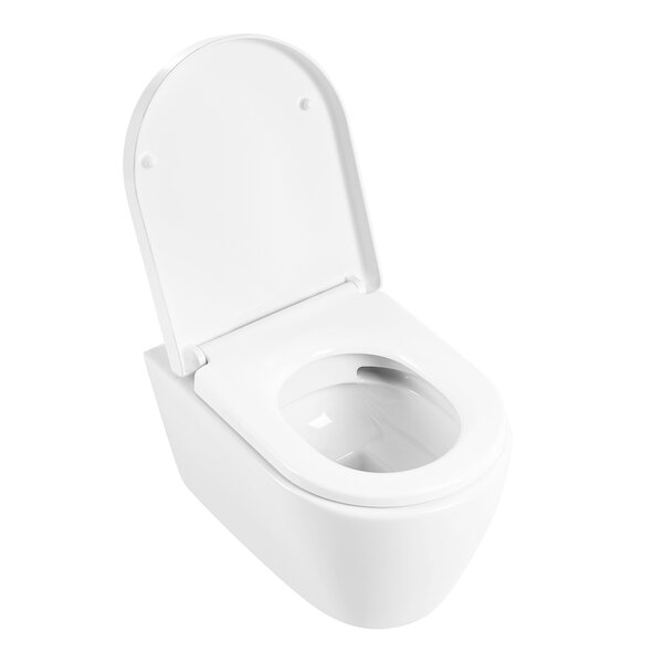 Унитаз подвесной безободковый BelBagno MARINO BB105CHR/BB865SC