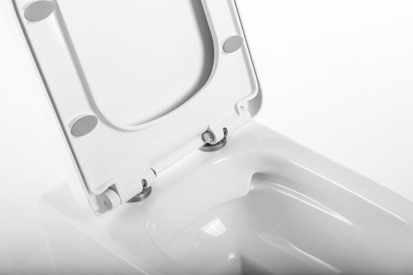 Унитаз приставной безободковый BelBagno ALBANO BB120CBR/BB120SC