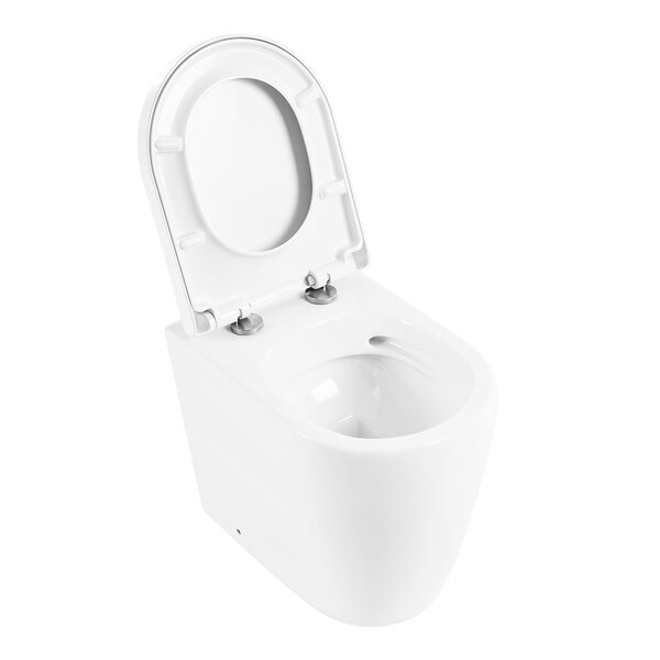 Унитаз приставной безободковый BelBagno MARINO BB105CBR/BB865SC