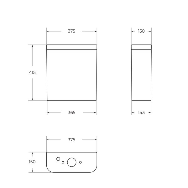 Унитаз-компакт безободковый BelBagno ALBANO BB120CPR/BB120SC