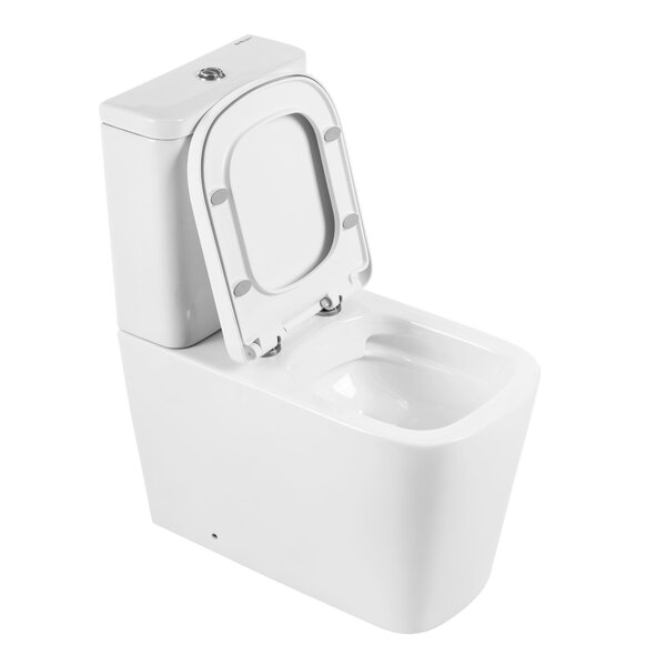 Унитаз-компакт безободковый BelBagno ALBANO BB120CPR/BB120SC