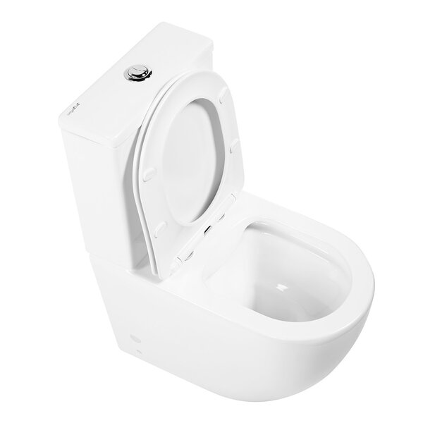 Унитаз-компакт безободковый BelBagno AMANDA BB051CPR/BB051SC