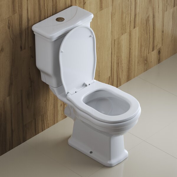 Унитаз-компакт безободковый BelBagno BOHEME BB115CPR/BB115SC