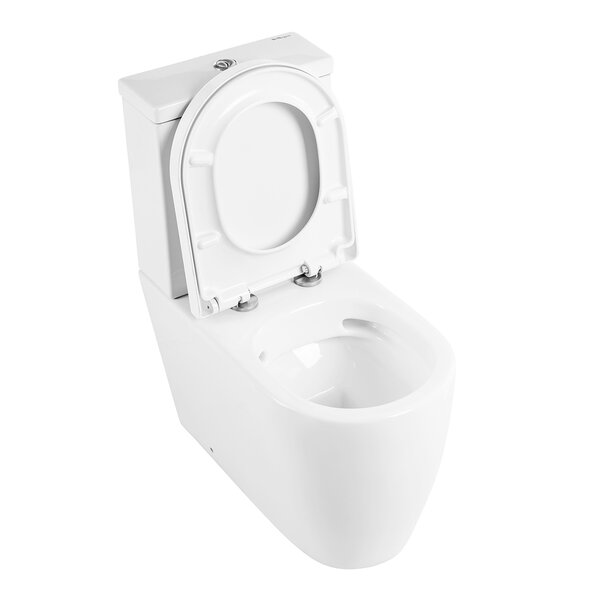 Унитаз-компакт безободковый BelBagno MARINO BB105CPR/BB105SC