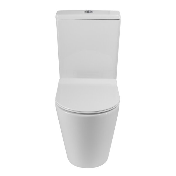 Унитаз-компакт безободковый со смывом TORNADO BelBagno FLAY-TOR BB2149CP-TOR/BB2149T/BB2111SC