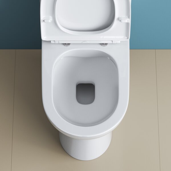 Унитаз-компакт безободковый BelBagno LOUNGE BB045CPR/SC/BB045/051T