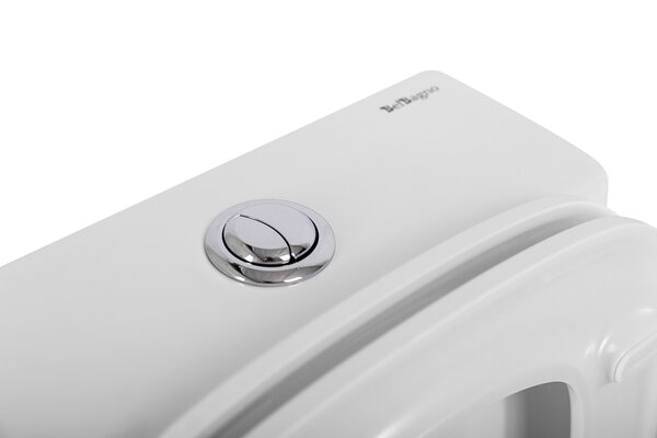Унитаз-компакт безободковый со смывом TORNADO BelBagno LUCE-TOR BB2197CP-TOR/SC/BB2197T