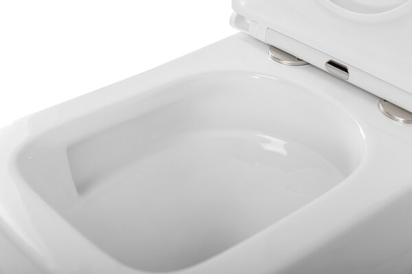 Унитаз-компакт безободковый со смывом TORNADO BelBagno LUCE-TOR BB2197CP-TOR/SC/BB2197T