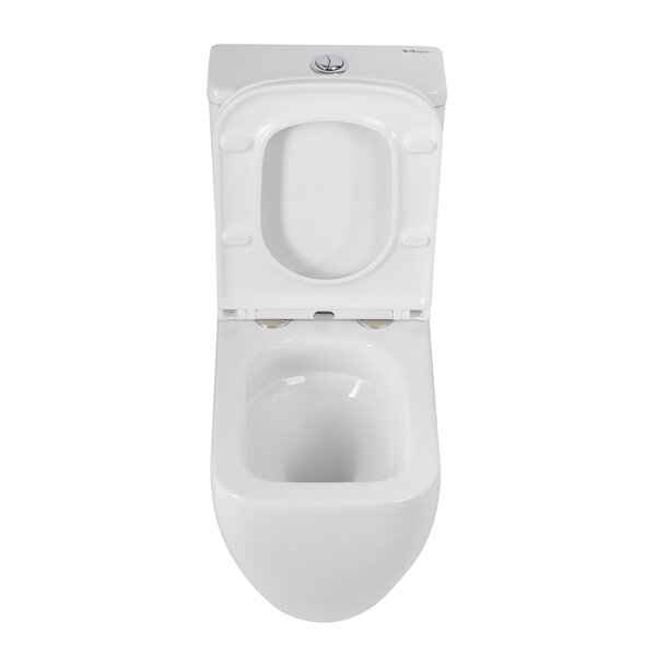 Унитаз-компакт безободковый со смывом TORNADO BelBagno LUCE-TOR BB2197CP-TOR/SC/BB2197T