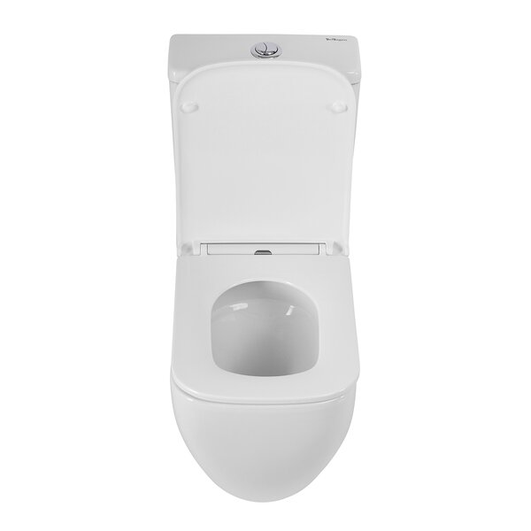 Унитаз-компакт безободковый со смывом TORNADO BelBagno LUCE-TOR BB2197CP-TOR/SC/BB2197T