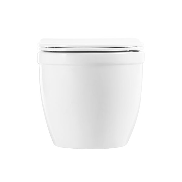 BelBagno LOTO Чаша унитаза подвесного c креплением и сиденьем дюропласт soft close BB070CHR/SC