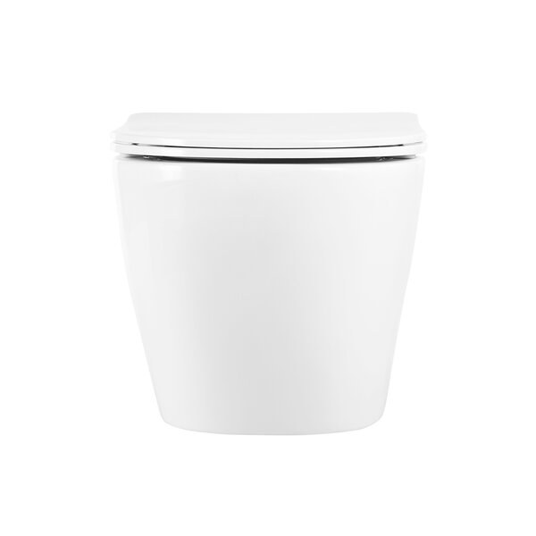BelBagno UNO Чаша унитаза подвесного c креплением и сиденьем дюропласт soft close BB3105CHR/SC