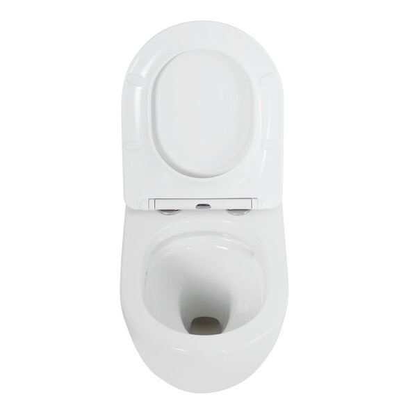 Комплект 4 в 1 Унитаз подвесной Cezares STYLUS-TOR CZR-6601-TH-TOR с сиденьем CZR-2316-SC + Система инсталляции для унитазов BelBagno BB002-80  с кнопкой смыва BB005-PR-CH